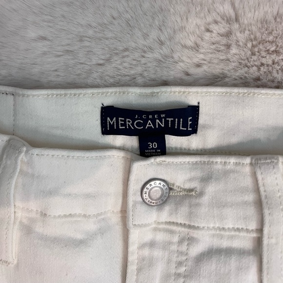 J. Crew Mercantile White Skinny Jeans Size 30 - Picture 7 of 9